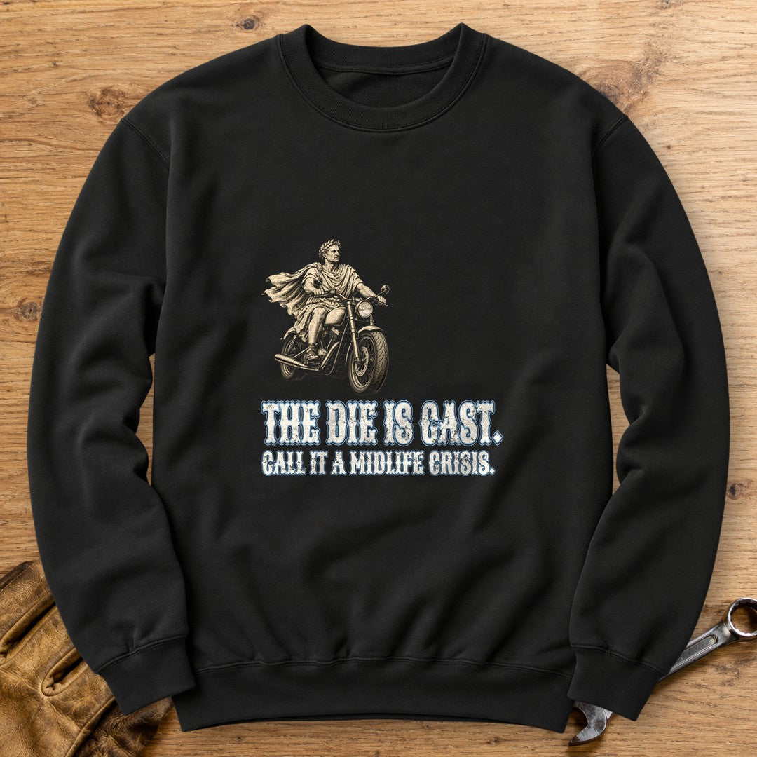 Julius Caesar The Die Is Cast Crewneck Sweatshirt - Black - bench