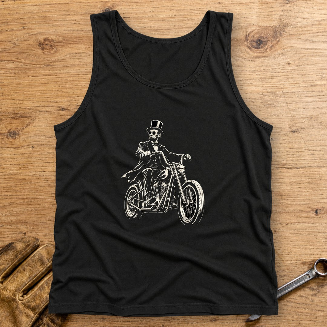 Abraham Lincoln Chopper Shades Tank Top - Black - bench