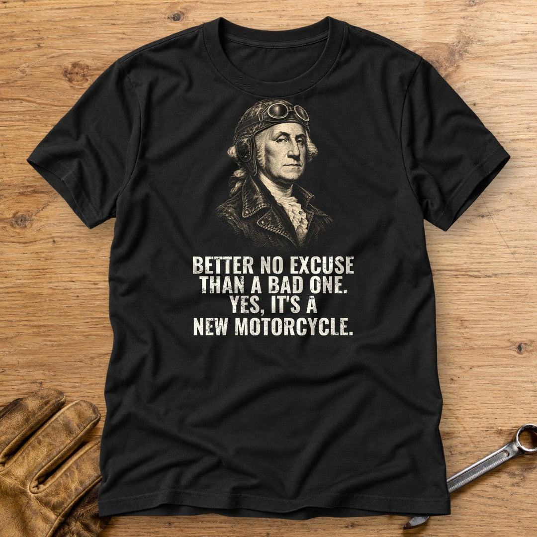 George Washington Better No Excuse T-Shirt - Black - bench