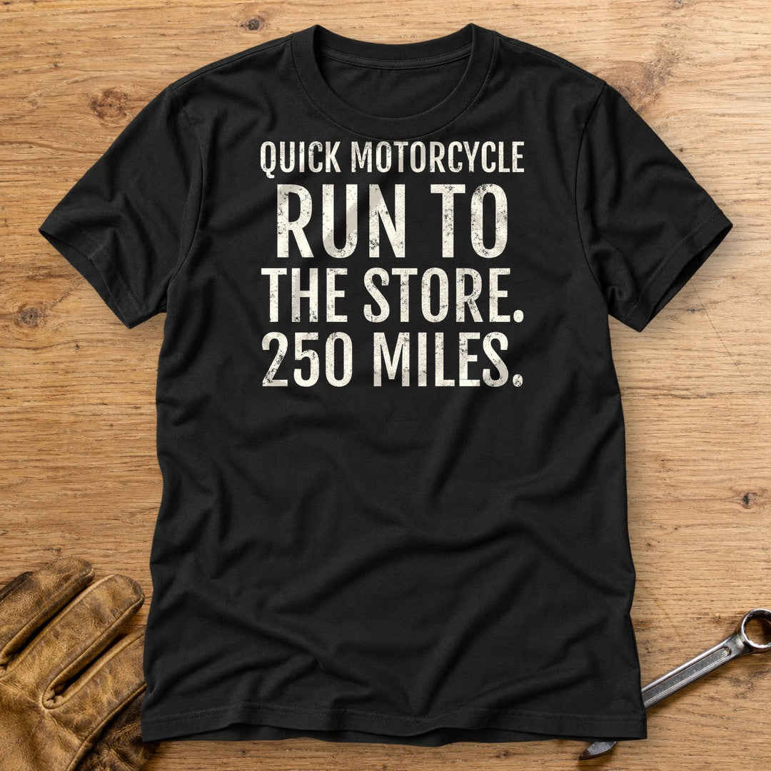 Quick Store Run T-Shirt - Black - bench