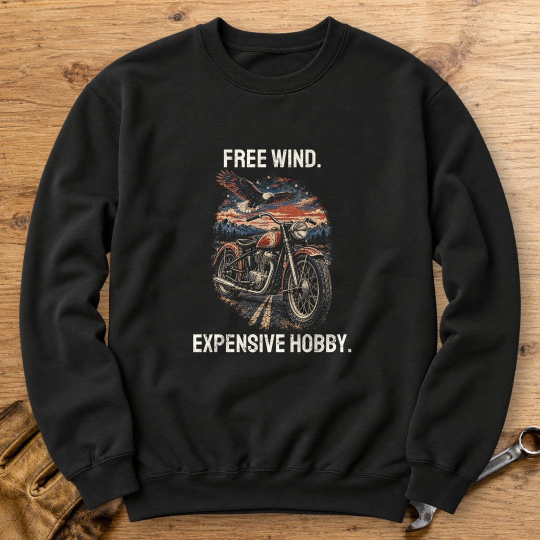 Expensive Hobby Crewneck Sweatshirt - Black - bench