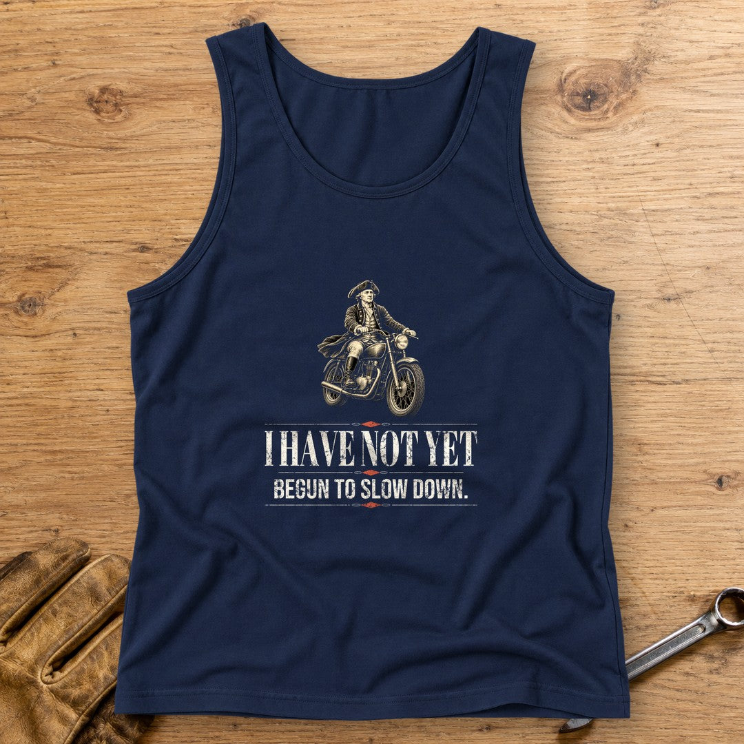 John Paul Jones Not Yet Begun Tank Top - Navy - bench