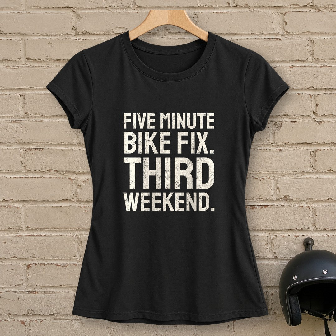 Five Minute Fix Women's T-Shirt - Black - brick