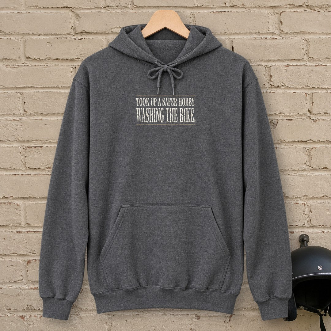 Safer Hobby Hoodie - Dark Heather - brick