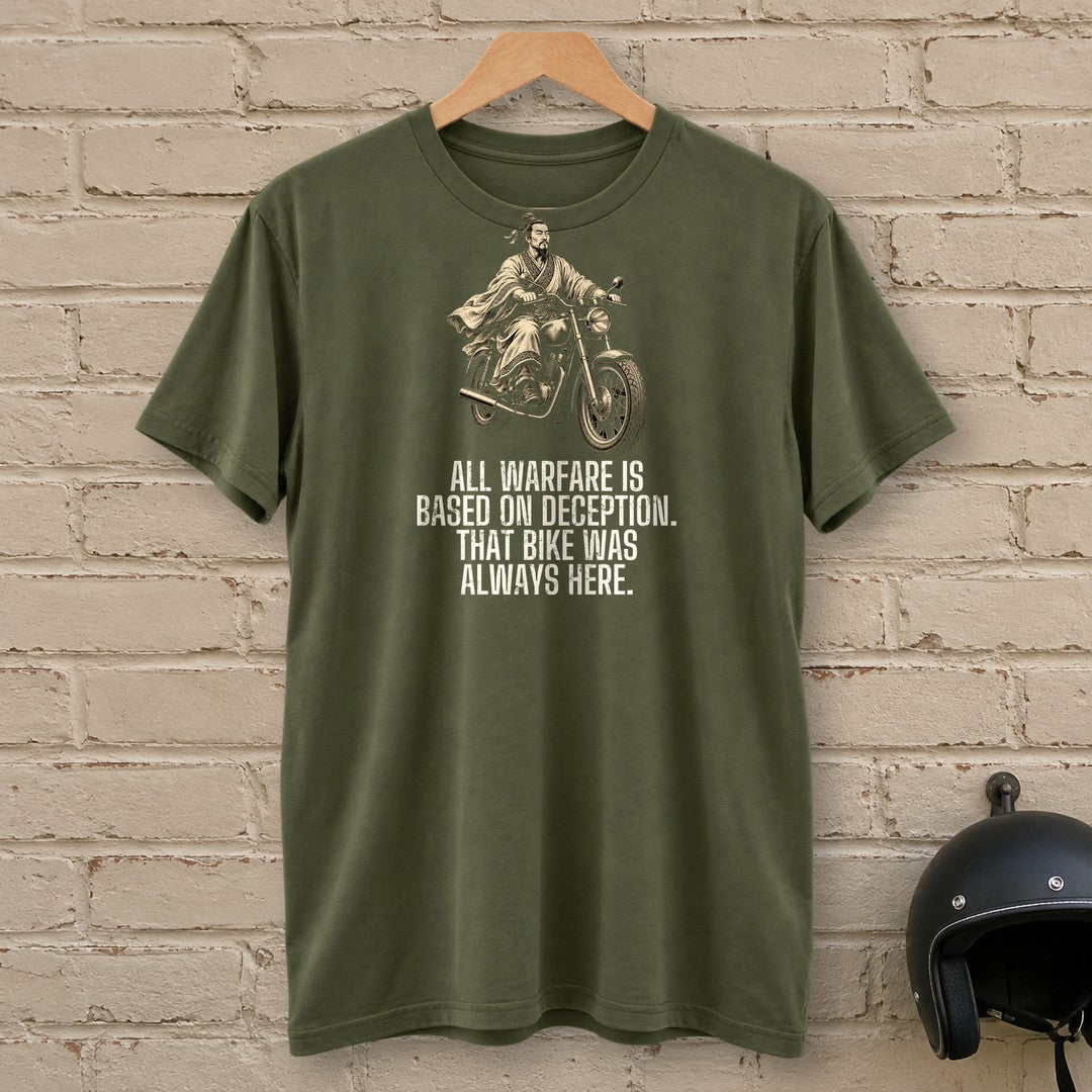 Sun Tzu Always Here T-Shirt - Military Green - brick
