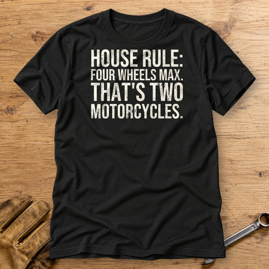 Four Wheels Max T-Shirt - Black - bench