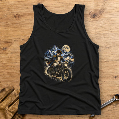 Napoleon Bonaparte Night March Tank Top - Black - bench