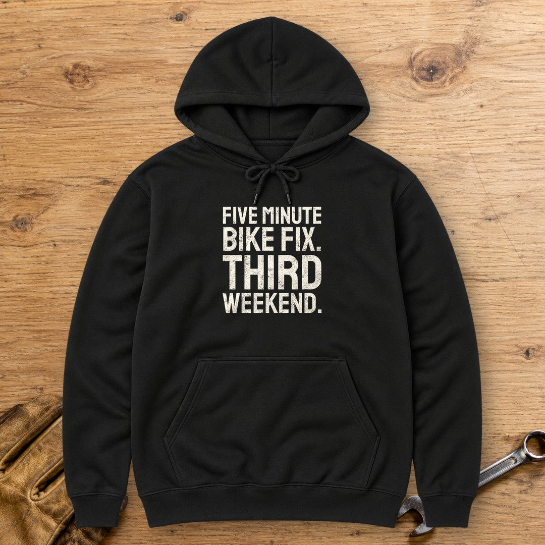 Five Minute Fix Hoodie - Black - bench
