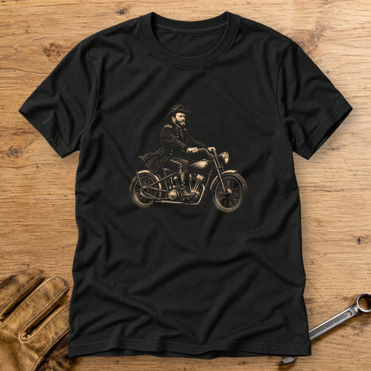 Ulysses S. Grant Bobber T-Shirt - Black - bench