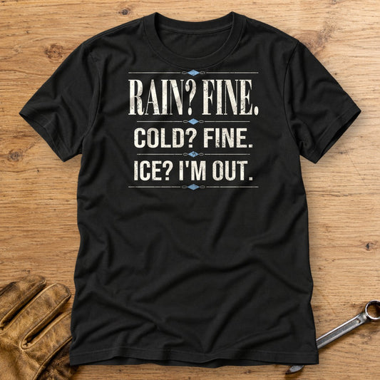 Ice I'm Out T-Shirt - Black - bench