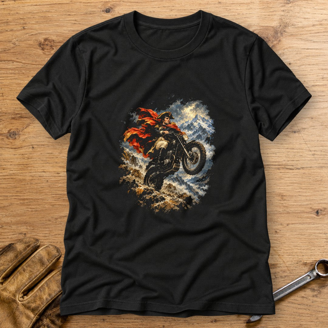 Napoleon Bonaparte Alpine Wheelie T-Shirt - Black - bench