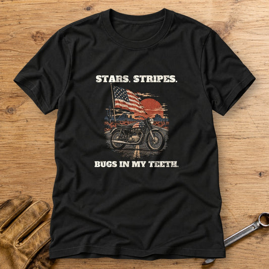 Bugs in My Teeth T-Shirt - Black - bench