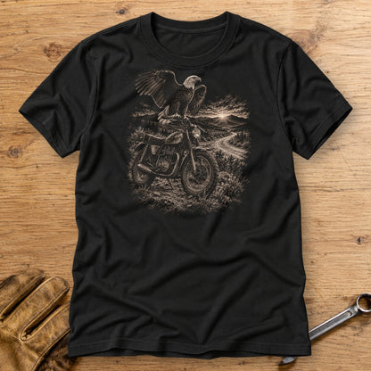 Eagle Lookout T-Shirt - Black - bench
