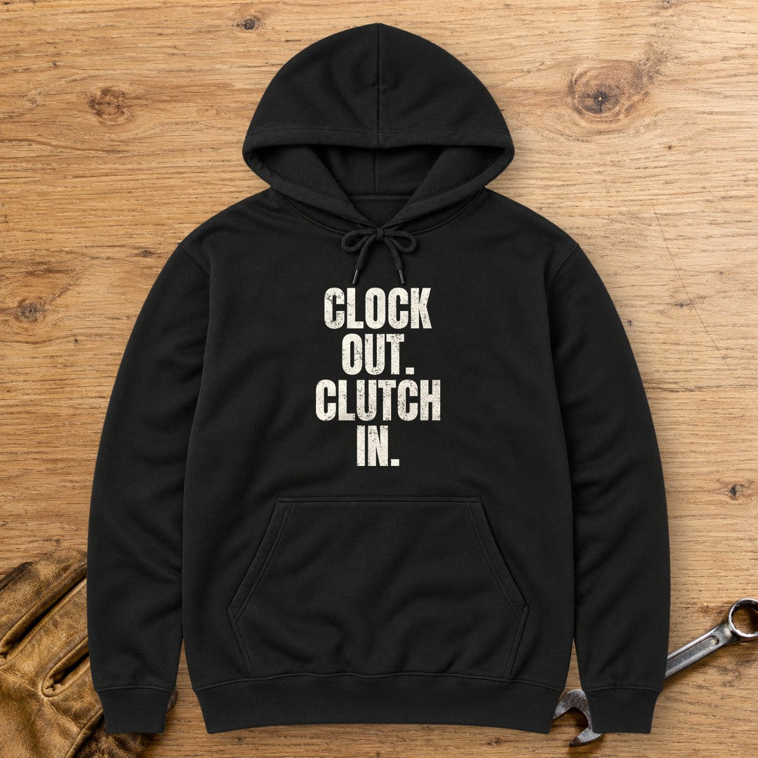 Clock Out Clutch In Hoodie - Black - bench