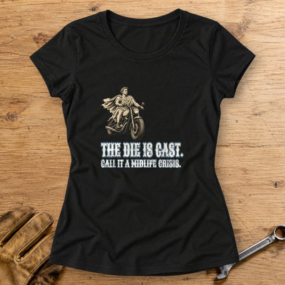 Julius Caesar The Die Is Cast Women's T-Shirt - Black - bench