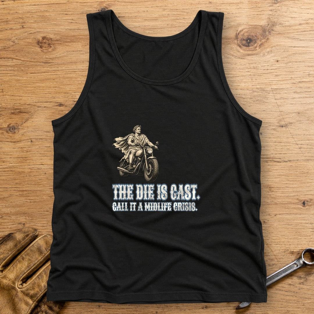 Julius Caesar The Die Is Cast Tank Top - Black - bench