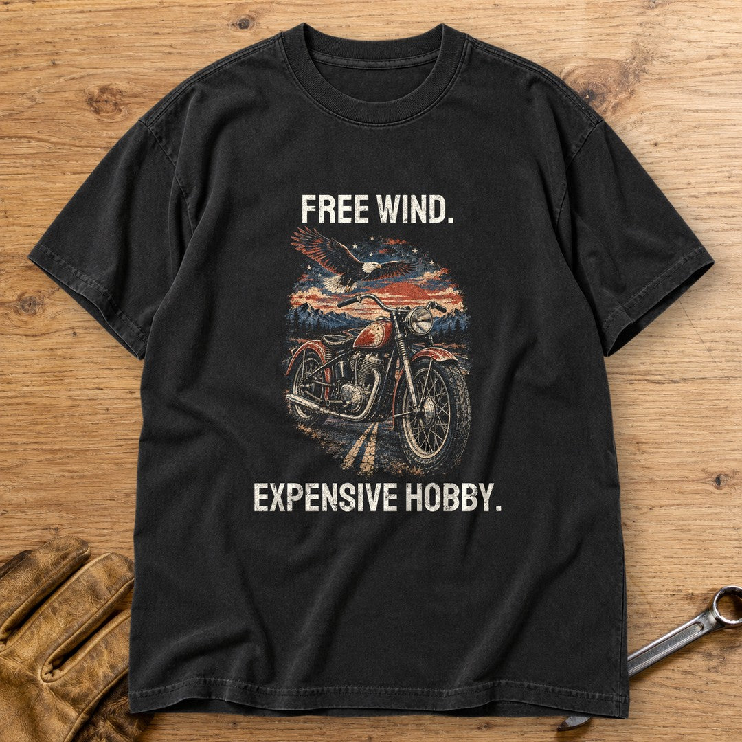 Expensive Hobby Premium T-Shirt - Black - bench