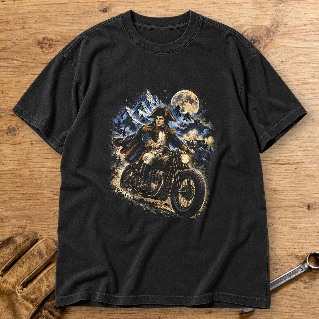 Napoleon Bonaparte Night March Premium T-Shirt - Black - bench