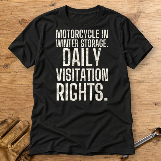 Daily Visitation Rights T-Shirt - Black - bench