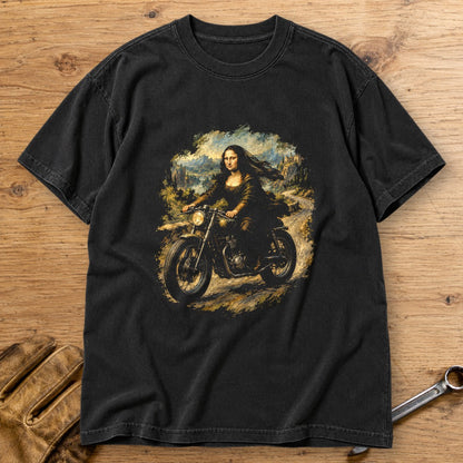 Mona Lisa Back Roads Premium T-Shirt - Black - bench