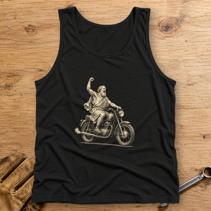 Archimedes Eureka Start Tank Top - Black - bench