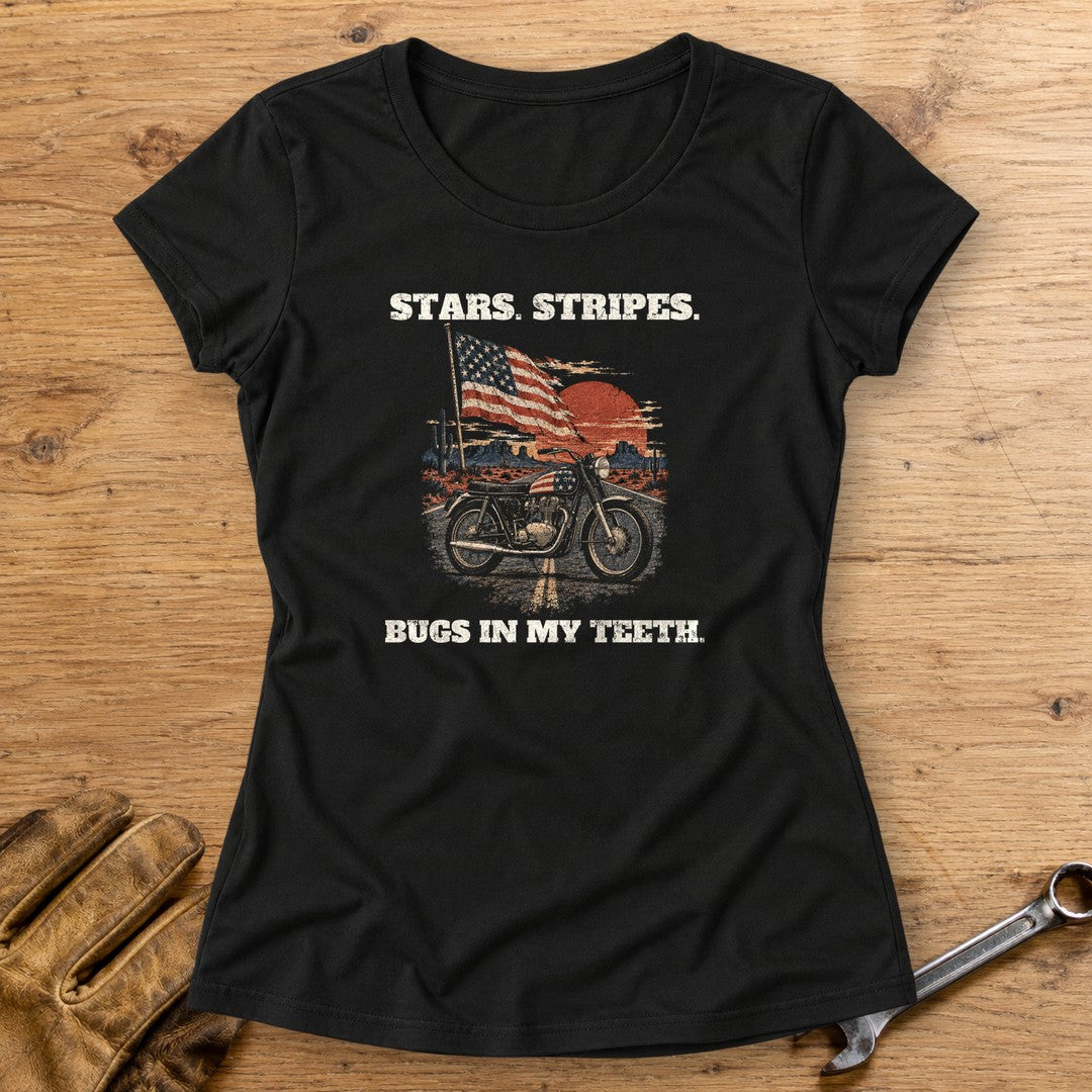 Bugs in My Teeth Women's T-Shirt - Black - bench