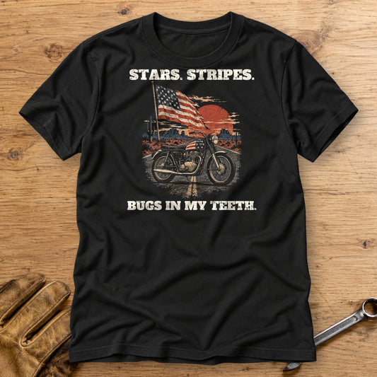 Bugs in My Teeth T-Shirt - Black - bench