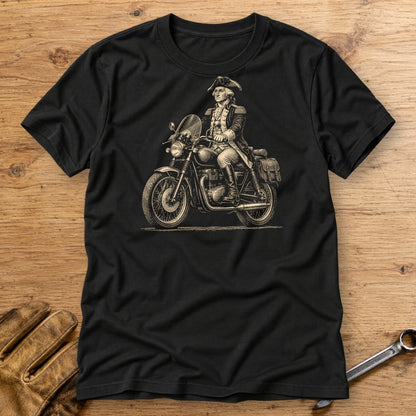 George Washington Founding Tourer T-Shirt - Black - bench