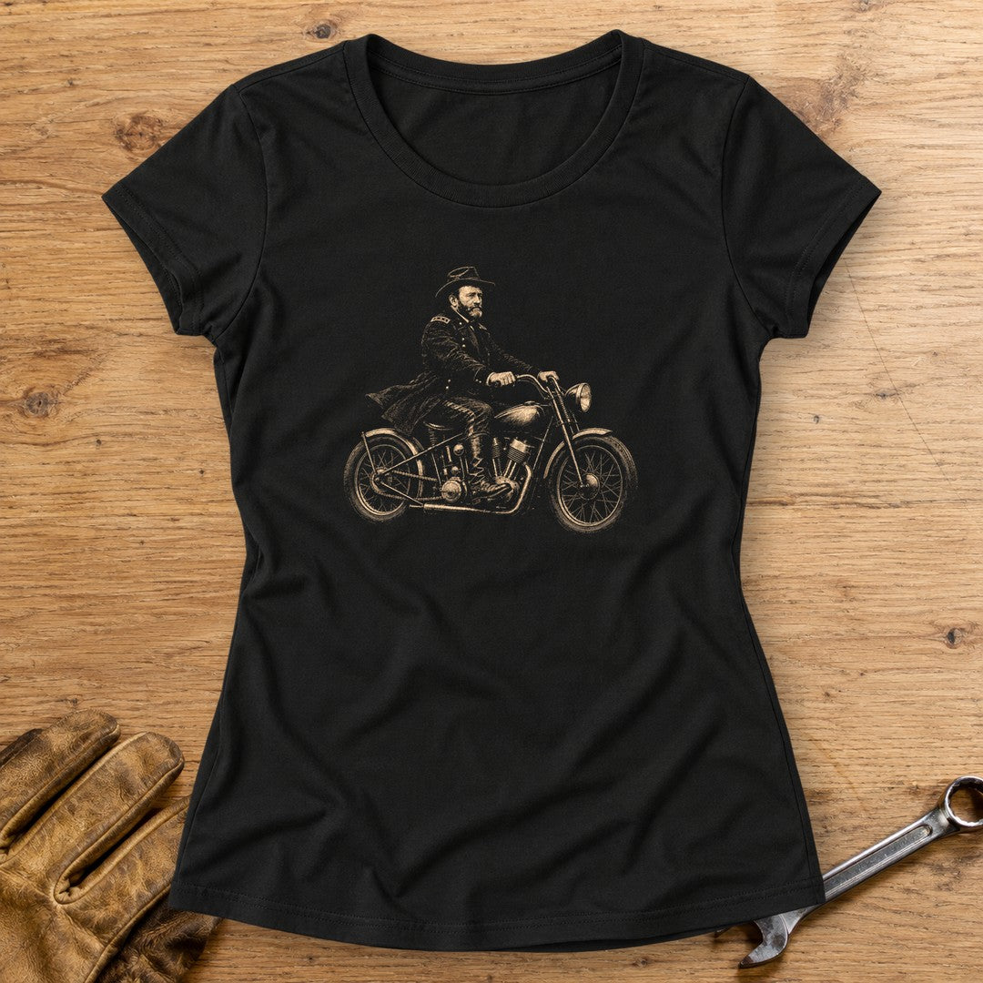 Ulysses S. Grant Bobber Women's T-Shirt - Black - bench