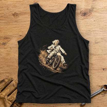 Mark Twain Dirt Track Tank Top - Black - bench