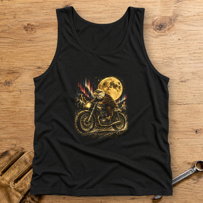 Moonlight Eagle Rider Tank Top - Black - bench
