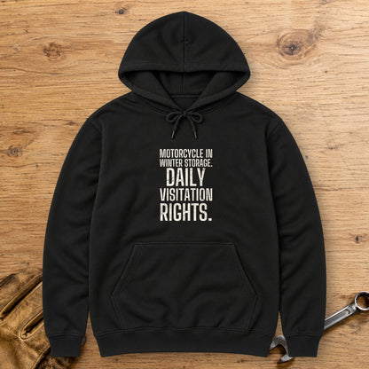 Daily Visitation Rights Hoodie - Black - bench
