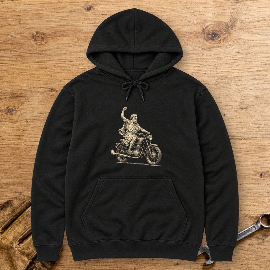 Archimedes Eureka Start Hoodie - Black - bench