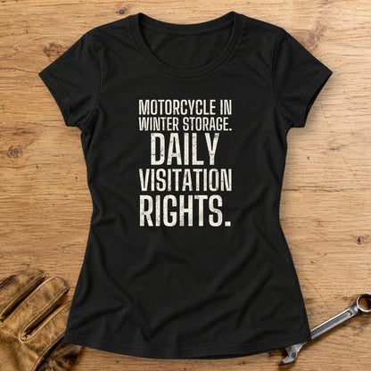 Daily Visitation Rights Women's T-Shirt - Black - bench