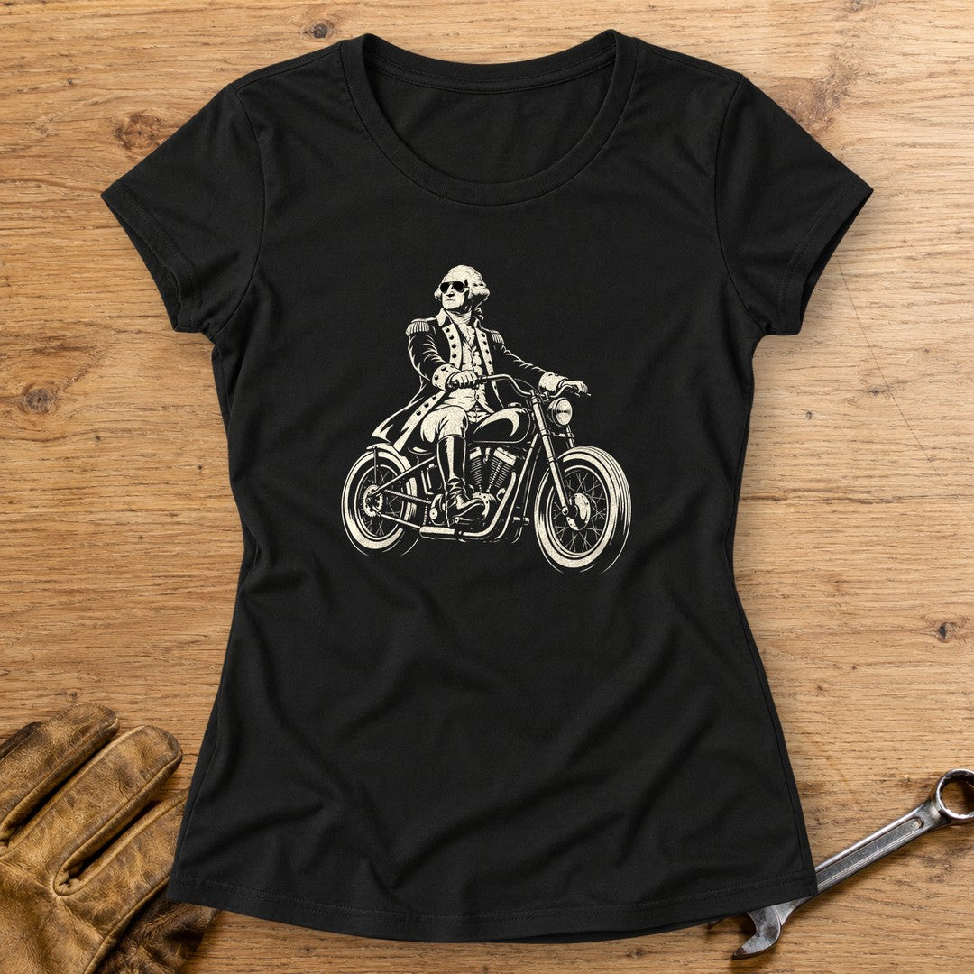 George Washington Bobber Shades Women's T-Shirt - Black - bench