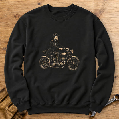 Ulysses S. Grant Bobber Crewneck Sweatshirt - Black - bench