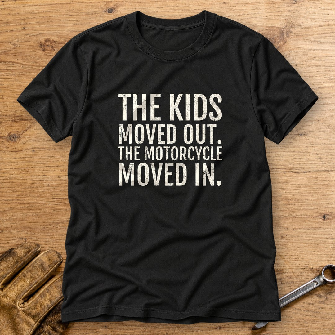 Kids Moved Out T-Shirt - Black - bench