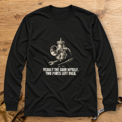 Two Parts Left Over Long Sleeve T-Shirt - Black - bench