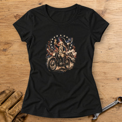 George Washington Rolls Out Women's T-Shirt - Black - bench
