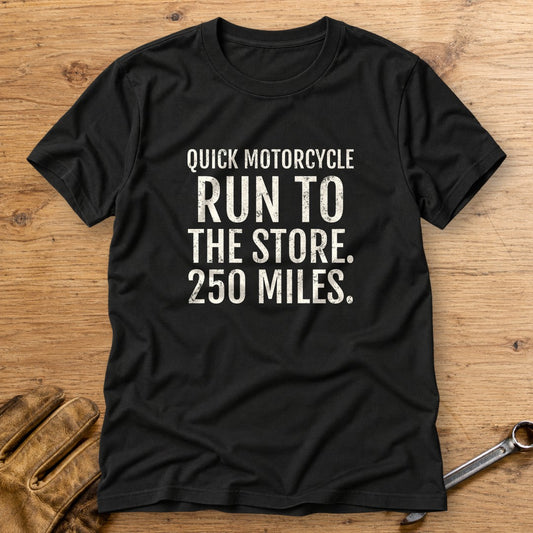 Quick Store Run T-Shirt - Black - bench