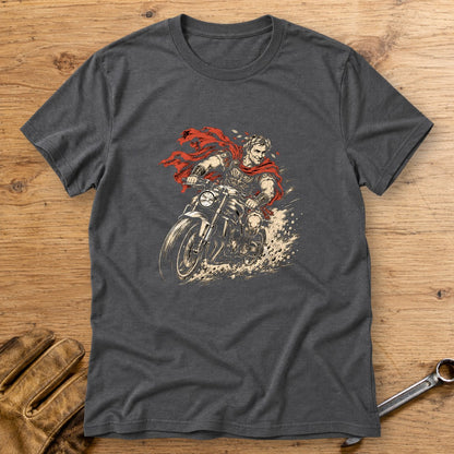 Julius Caesar Rides T-Shirt - Charcoal - bench