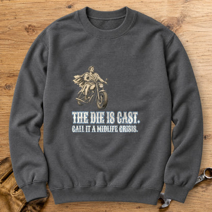 Julius Caesar The Die Is Cast Crewneck Sweatshirt - Charcoal - bench