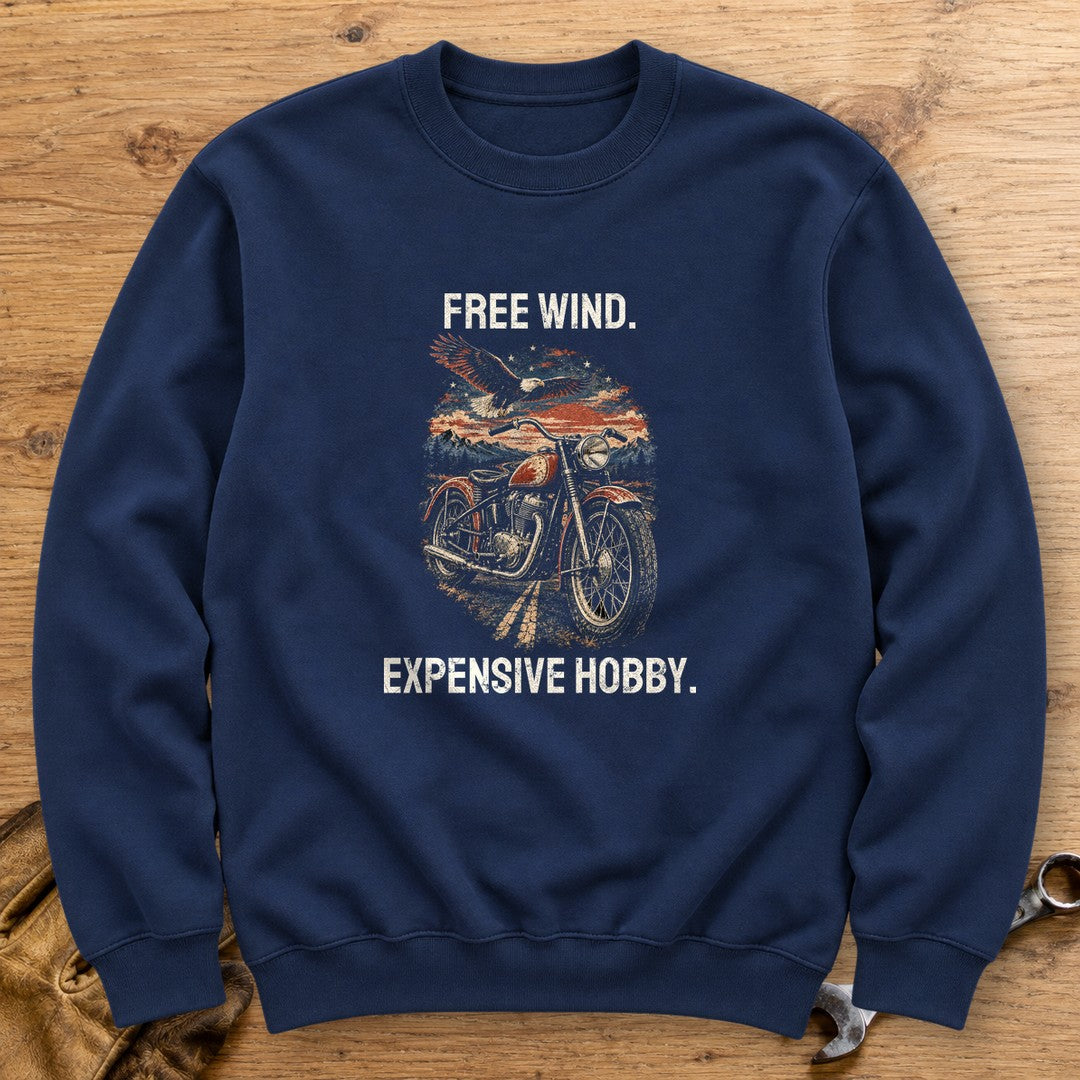 Expensive Hobby Crewneck Sweatshirt - Navy - bench