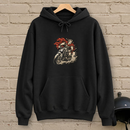 Julius Caesar Rides Hoodie - Black - brick