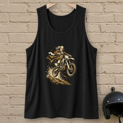 Benjamin Franklin Dirt Jump Tank Top - Black - brick