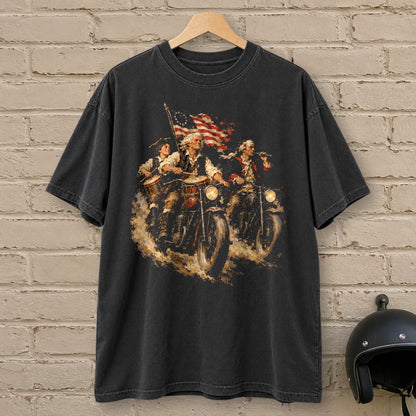 Fife And Drum Riders Premium T-Shirt - Black - brick