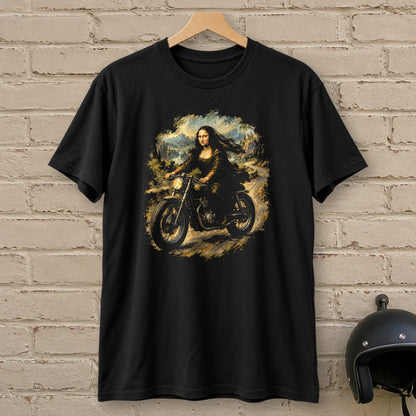 Mona Lisa Back Roads T-Shirt - Black - brick