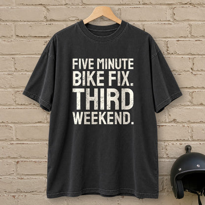 Five Minute Fix Premium T-Shirt - Black - brick