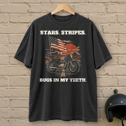Bugs in My Teeth Premium T-Shirt - Black - brick
