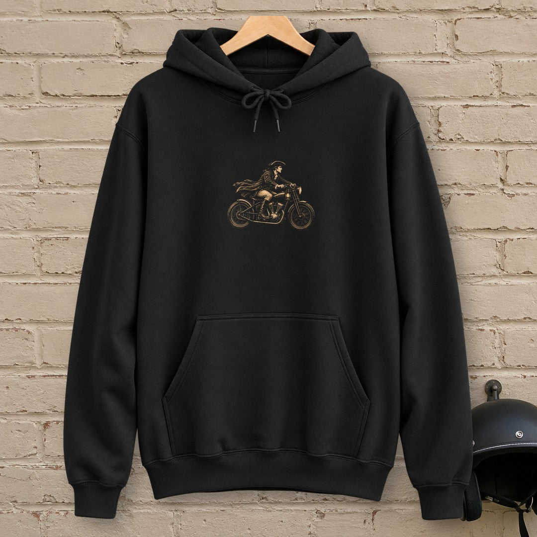 Paul Revere Midnight Ride Hoodie - Black - brick